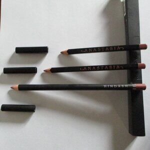 Lot of 3 Anastasia Beverly Hills ABH and Hindash Lip Liners